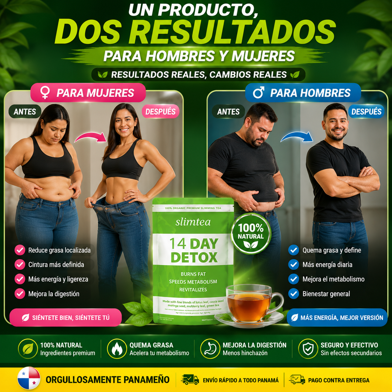 Deshincha tu abdomen y quema grasa naturalmente