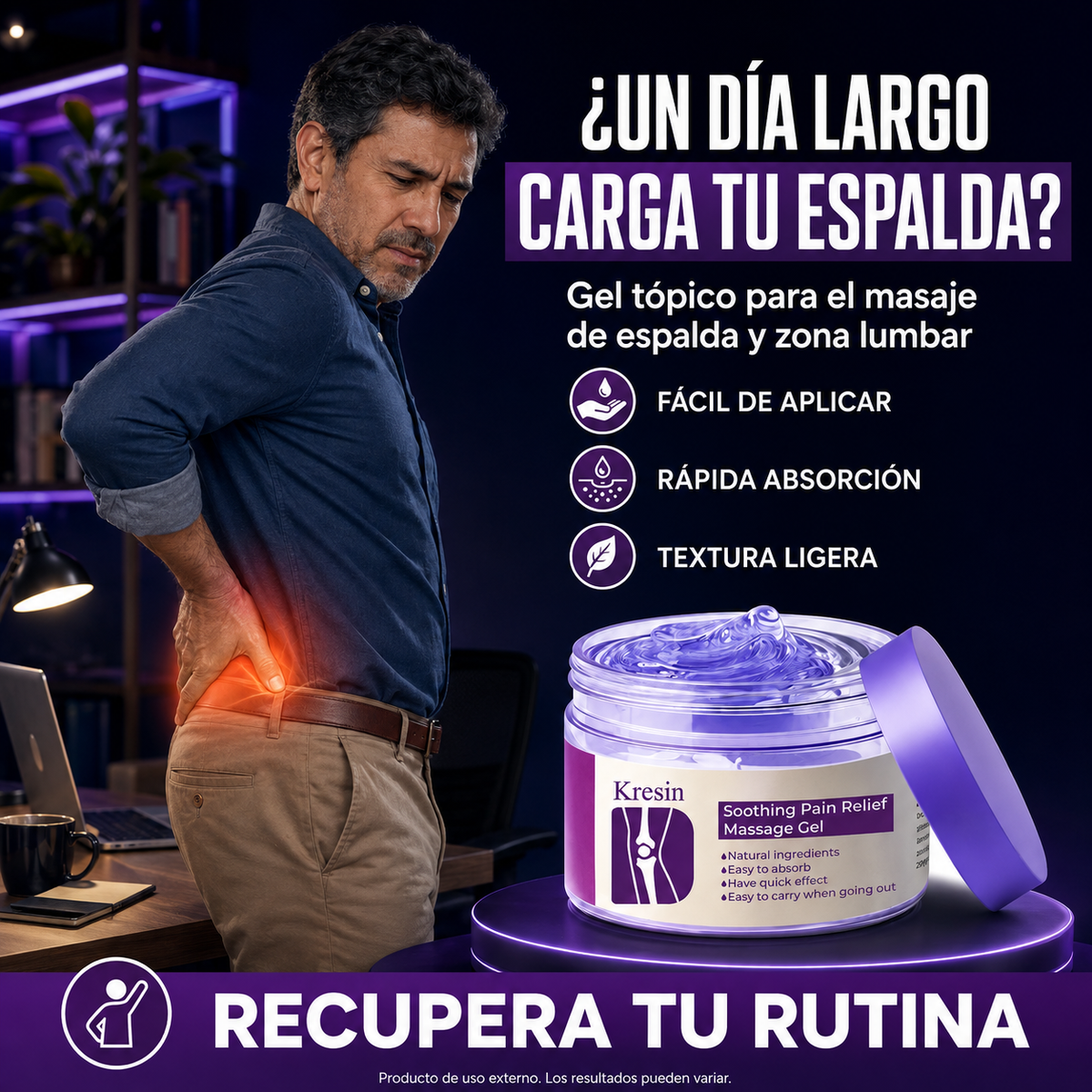 Gel Kreain Para El Dolor Articular
