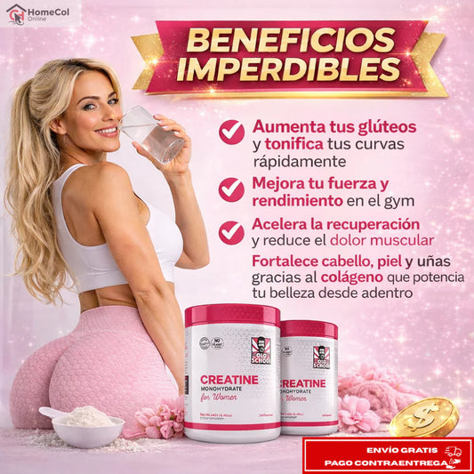 Creatina Monohidratada para Mujeres | Old School