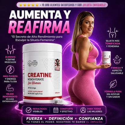 Creatina Monohidratada para Mujeres | Old School