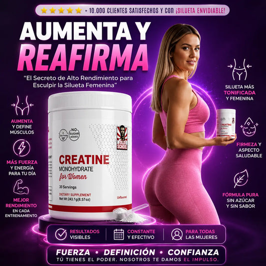 Creatina Monohidratada para Mujeres | Old School