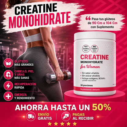 Creatina Monohidratada para Mujeres | Old School