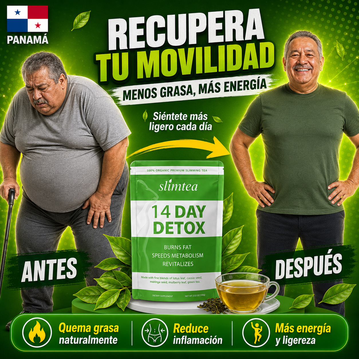 Deshincha tu abdomen y quema grasa naturalmente